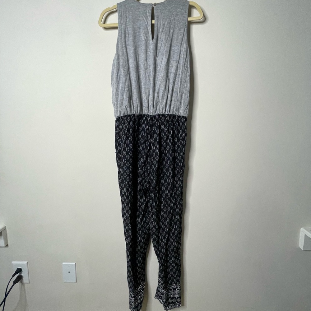 Anthro Hei Hei Rhodes Jumpsuit Black/Grey Small - Picture 7 of 11